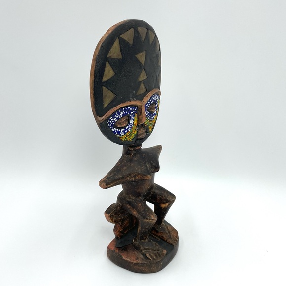 Wooden Ashanti Fertility Doll Statue - Picture 6 of 11